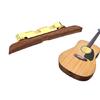 Guitar Bridge Rosewood Base Saddles Height Adjustable Guitar Bridge Replacement String Instrument Accessories Enduring