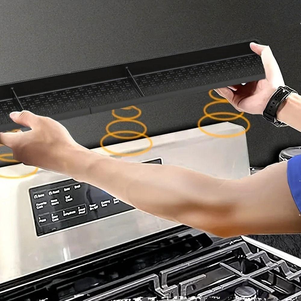 Silicone Over the Stove Spice Rack 3 Partitions Kitchen Storage Shelf  for Flat-Top Stove
