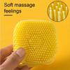 1pc  Gentle Silicone Pet Brush for Dogs and Cats - Massages and Cleans with Built-In Shower Gel Dispenser