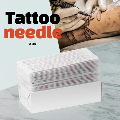 Tattoonadeln Tattoobedarf Tattoomaschine Tattoomaschine Henna Tattoo Round Liner M1 M2 RL RS Tattoo Nadelspitze Liner, 1 Stück