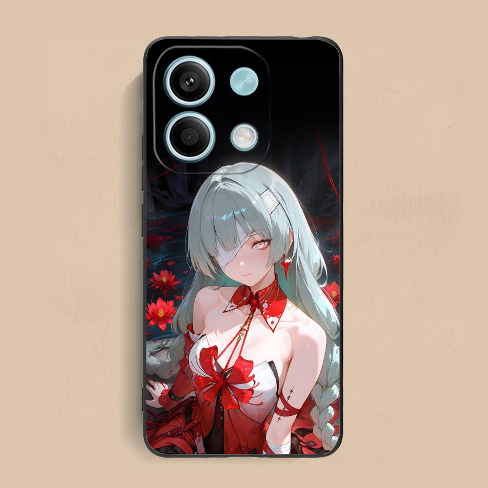 Wuthering Waves Phrolova Phone Case for Xiaomi Redmi 15 14 13 12 A5 3 2 1 C Plus 4G 5G Colorful Printing Cover Pretty Luxury
