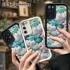 Phone Case: 2D Flat, Fits Samsung Galaxy A34 A35 M05 M06 S20 S22 S21 FE Plus 5G Protective Case, Stars and Clouds, Perfect Christmas and Halloween Hol