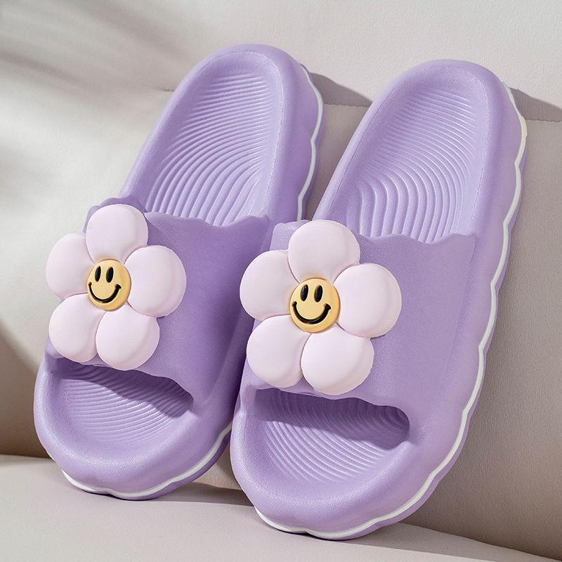 

Женские модные тапочки на толстой подошве, лето 2024 г., новые мягкие противоскользящие износостойкие пляжные туфли с бабочкой и узлом 40-41