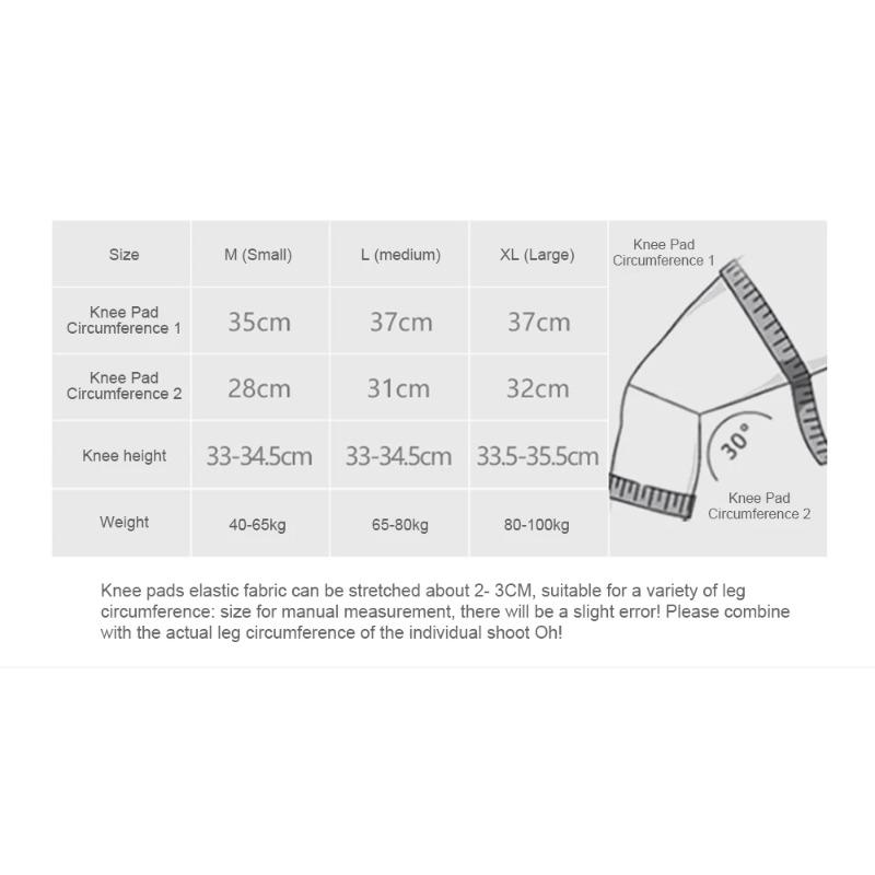 Fitness Knee Pads Basketball Kneepads Protector Men Pressurized Support Gear Running Volleyball Brace Protector Sport