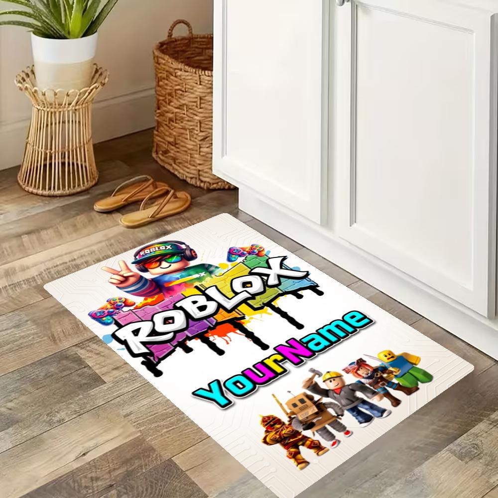 Roblox Customize Your Name Kitchen Rug Runner Rug Laundry Mat Hallway Entryway The Best Gift Choice