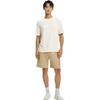 Calvin Klein Logo Print Loose Fit Round Neck Casual T-Shirt Men Tops Ivory 40HM890-100