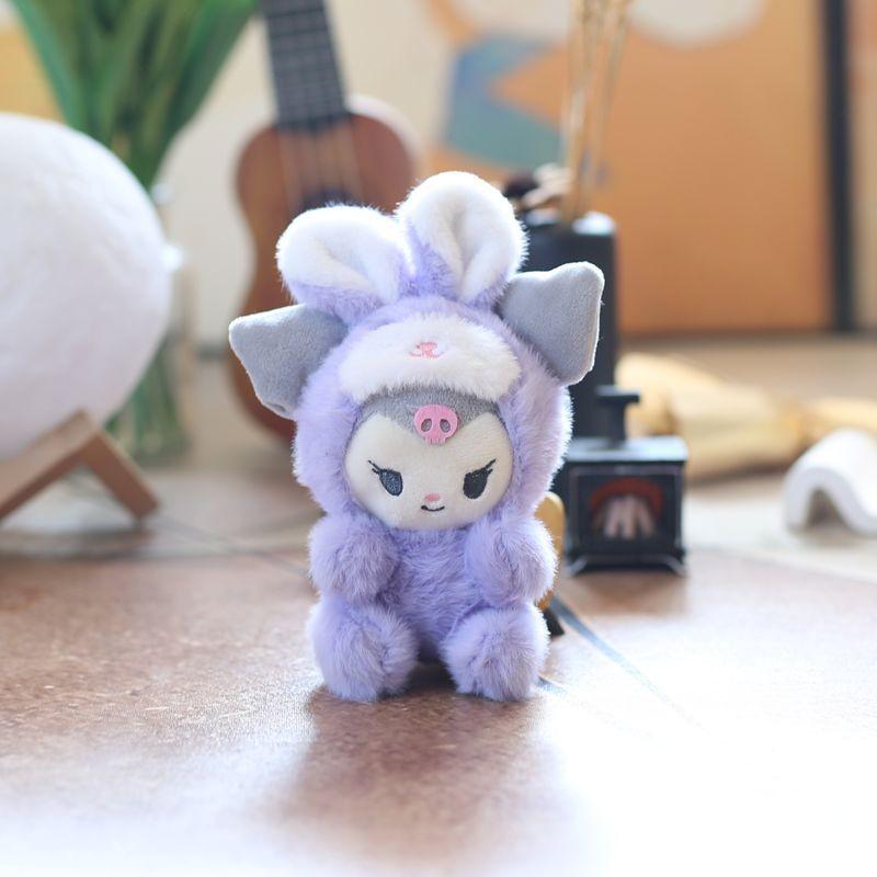 Sanrio Kuromi Plush Keychain Soft Toy For Kids And Collectors
