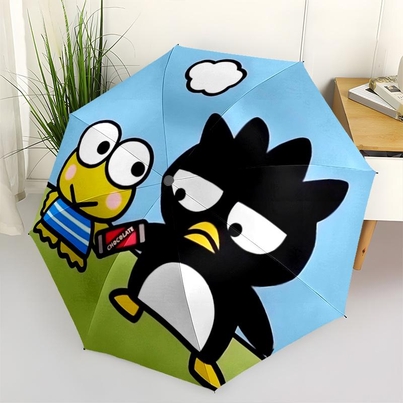 

1pc Chocolate Print Umbrella: Automatic Opening & Closing, Foldable Design, Outdoor Use, Gift for Fans, Travelers, Daily Use.F102