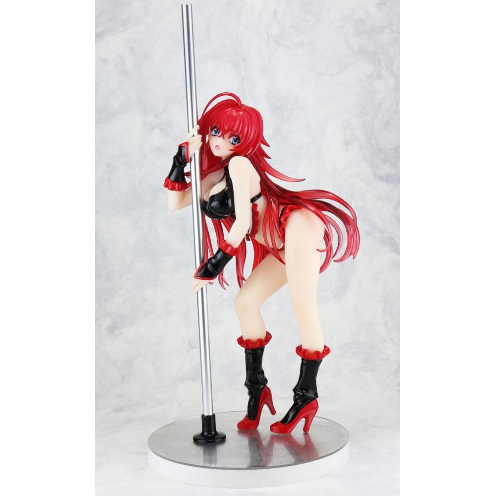 Versión de baile en barra de Rias Gremory de High School DxD de Kaitendo. ~Color negro~ Figura terminada pintada en PVC a escala 17