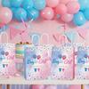 12Pcs Gender Reveal Gift Bag Boy or Girl Paper Bags Party Favor Supplies Gifts Wrapping Bags for Baby Gender Reveal Theme Party
