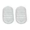 2Pcs Gel Ice Pack Reusable Hot Cold Compress Discomfort Relief Ice Pack for Home Outdoor White