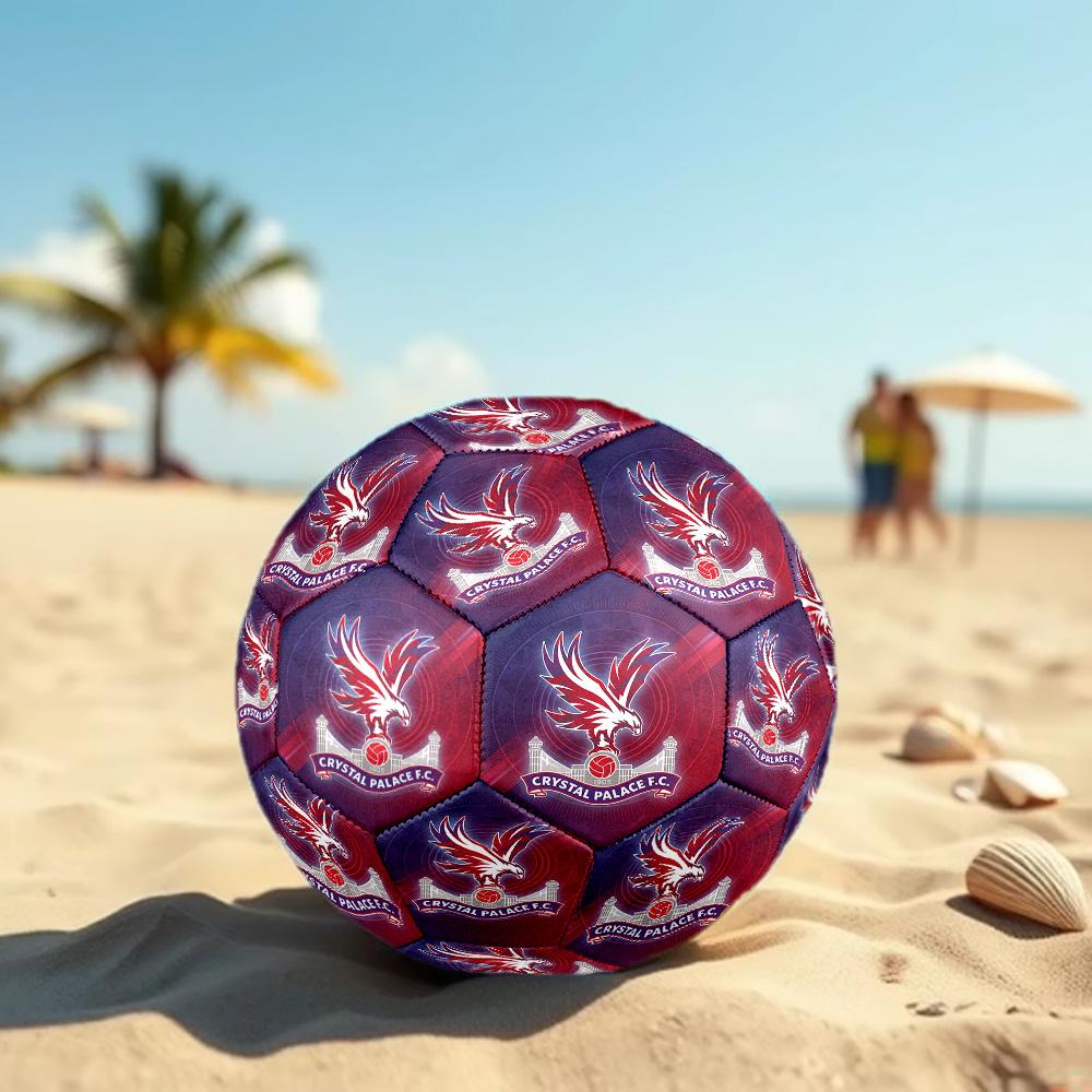 Crystal Palace Size 5 Football High Elastic Soccer Ball For Outdoor Competition Daily Training Play