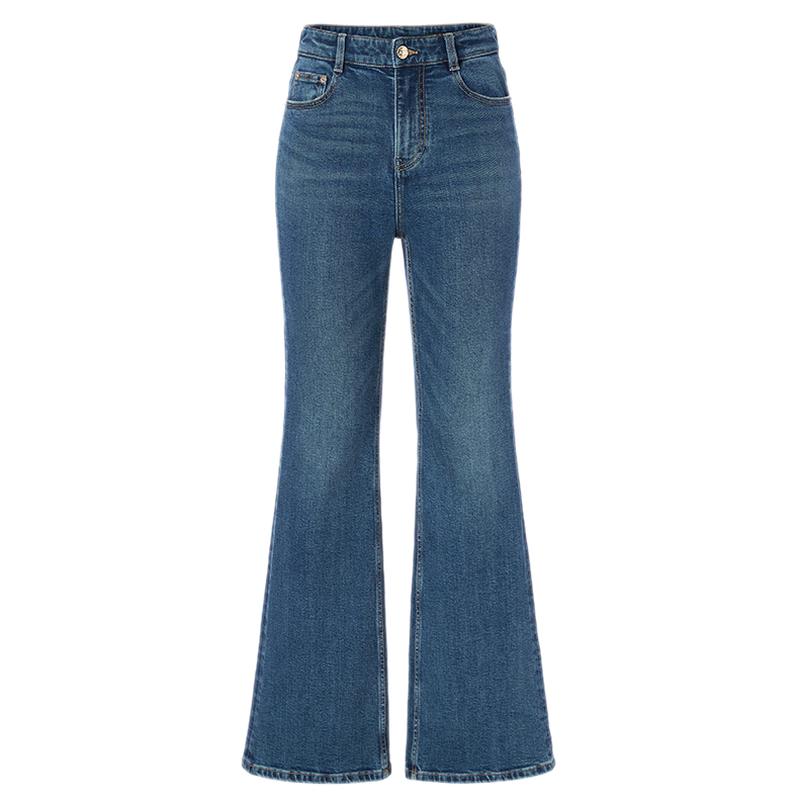 

MO&Co. Retro Flared High-Waist Jeans XS 25