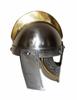 Casco Normano de Acero de Calibre 18 Medieval Armadura Vikinga