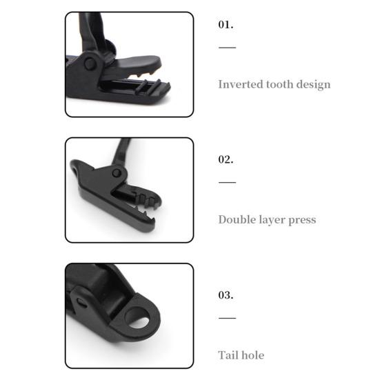 10/20Pcs Outdoor Tarp Clip Heavy Duty Lock Grip Camping Tent Fastener Clip Holder Pool Canopy Awning Cover Shade Cloth Fixing Clamp