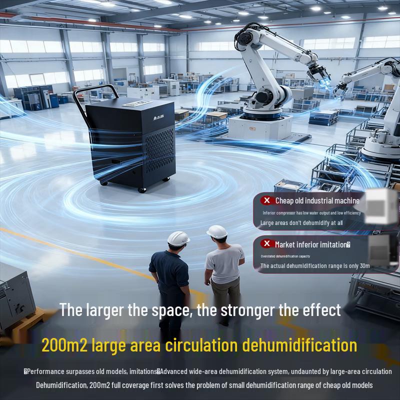 OIMG 90L Industrial High-Power Dehumidifier