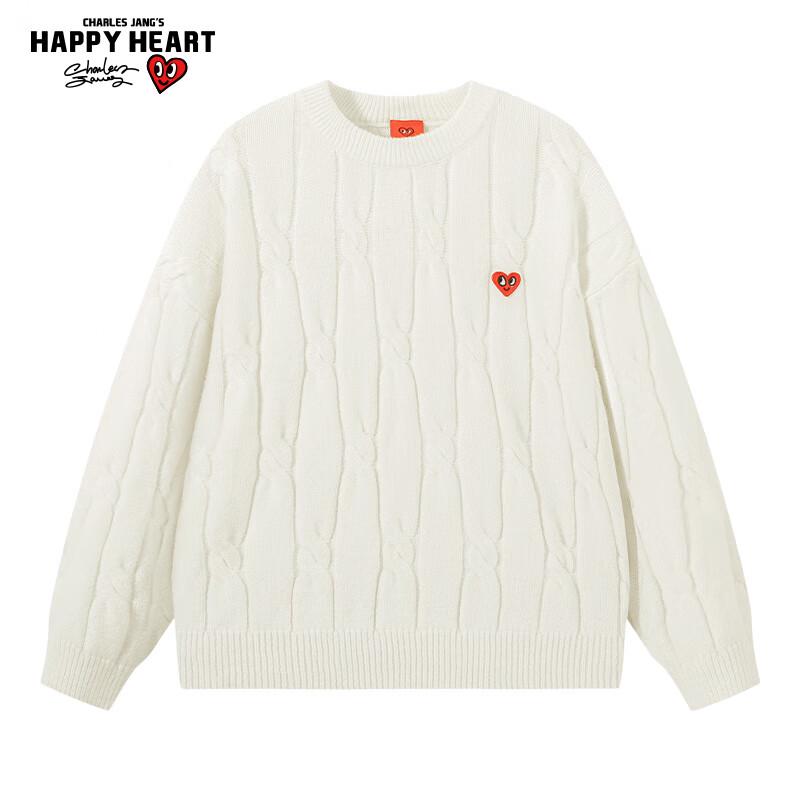 

Unisex Charles Heart Logo Knit Sweater M