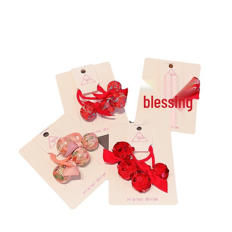 Children's Hair Accessories: Non-Damaging Hair Ties, Ponytail Elastics, Clips, and Headbands for Girls