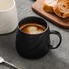Simple Rock Pattern Household Couple Cup Ceramic Large-Capacity Drinking Cup Niche Boys Water Cup Teacup