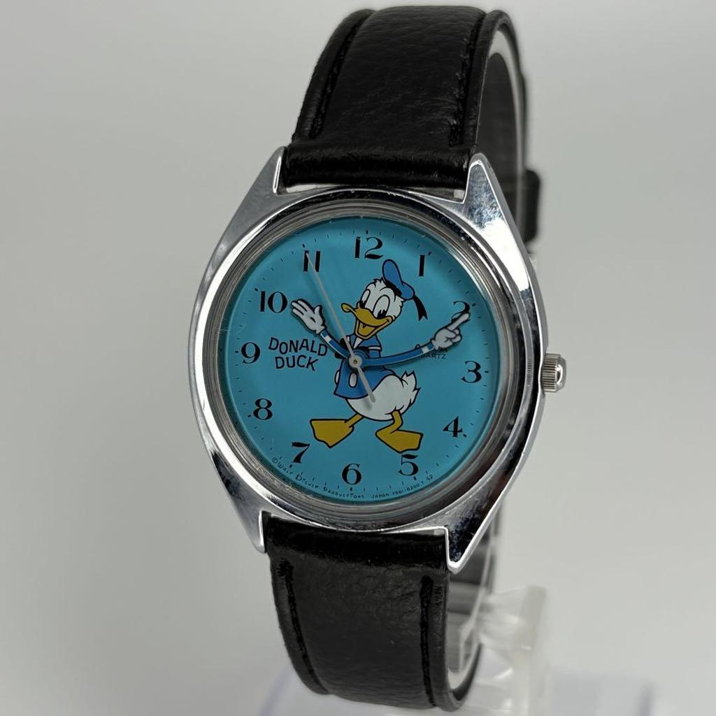 [USED] SEIKO Alba Disney Time Donald Duck QZ Watch with Replaced Battery