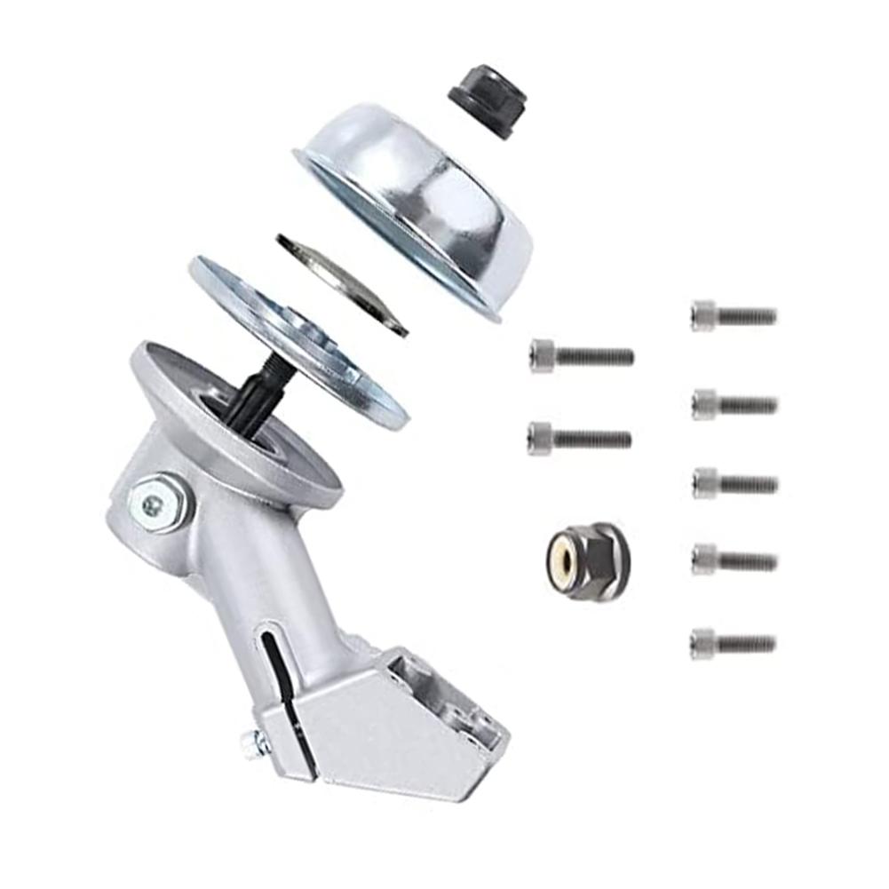 FS55 To FS250 Series Replacement Gear Heads for Rope Cutter Attachments 1 Inch Diameter Lever Square Shaft 10 Teeth Design