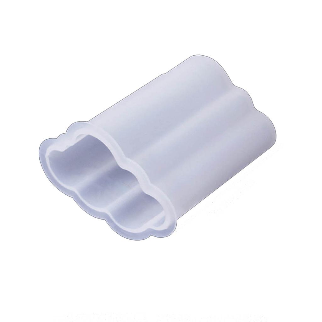 3D цилиндрическая форма для свечей для изготовления гипсовых украшений для свечей, украшения для дома, силиконовая форма для свечей в форме пирамиды своими руками