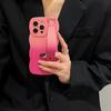 Suitable for Iphone16E Wristband Stand, Apple 15promax Phone Case Gradient Wave 14 Protective Case