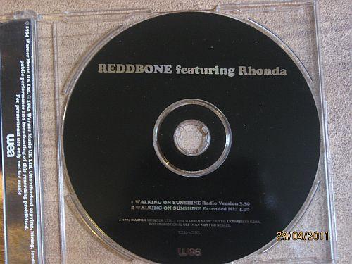 

CD REDDBONE - Walking On Sunshine YZ863CDDJ WEA 1994 UK Dance & Electronica Used