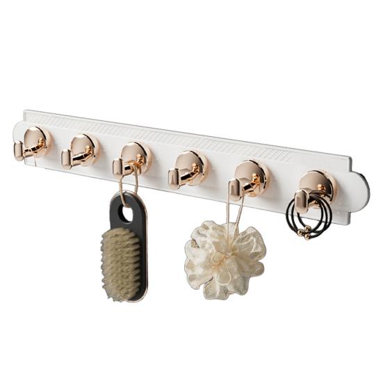Self-Adhesive Wall Bathroom Hook Strong Load-bearing Hanger Organizer Hook