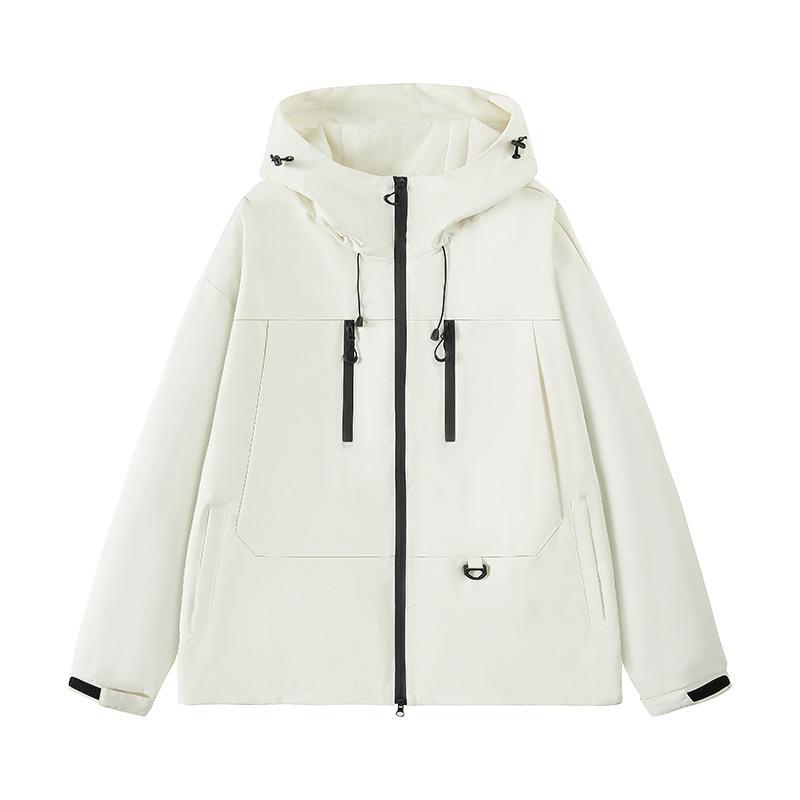 Couple Outdoor Mountain Single-pull Jacket Spring and Autumn New Thin American Functional Waterproof Outdoor Top