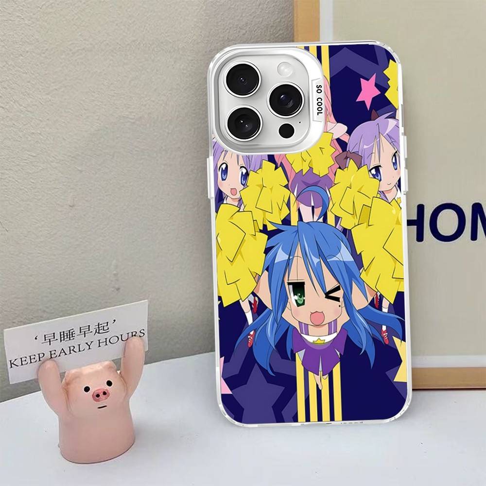 

Cartoon Lucky Star Phone Case For IPhone 17 16 15 14 13 12 11 Pro MAX Matte Shockproof Back Anti Fall Matte Cover iPhone 12 pro