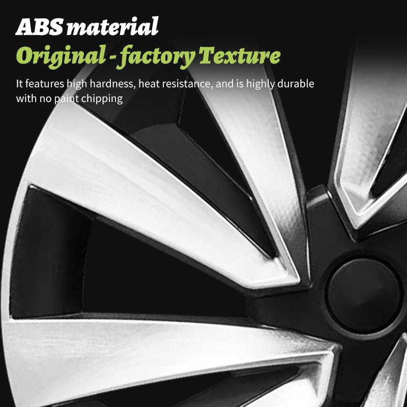 4PCS for New Tesla Model Y 2025-2026 Juniper 19in Turbine Style Hubcap Rim Cover Accessories Hub Cap Automobile Wheel Cap