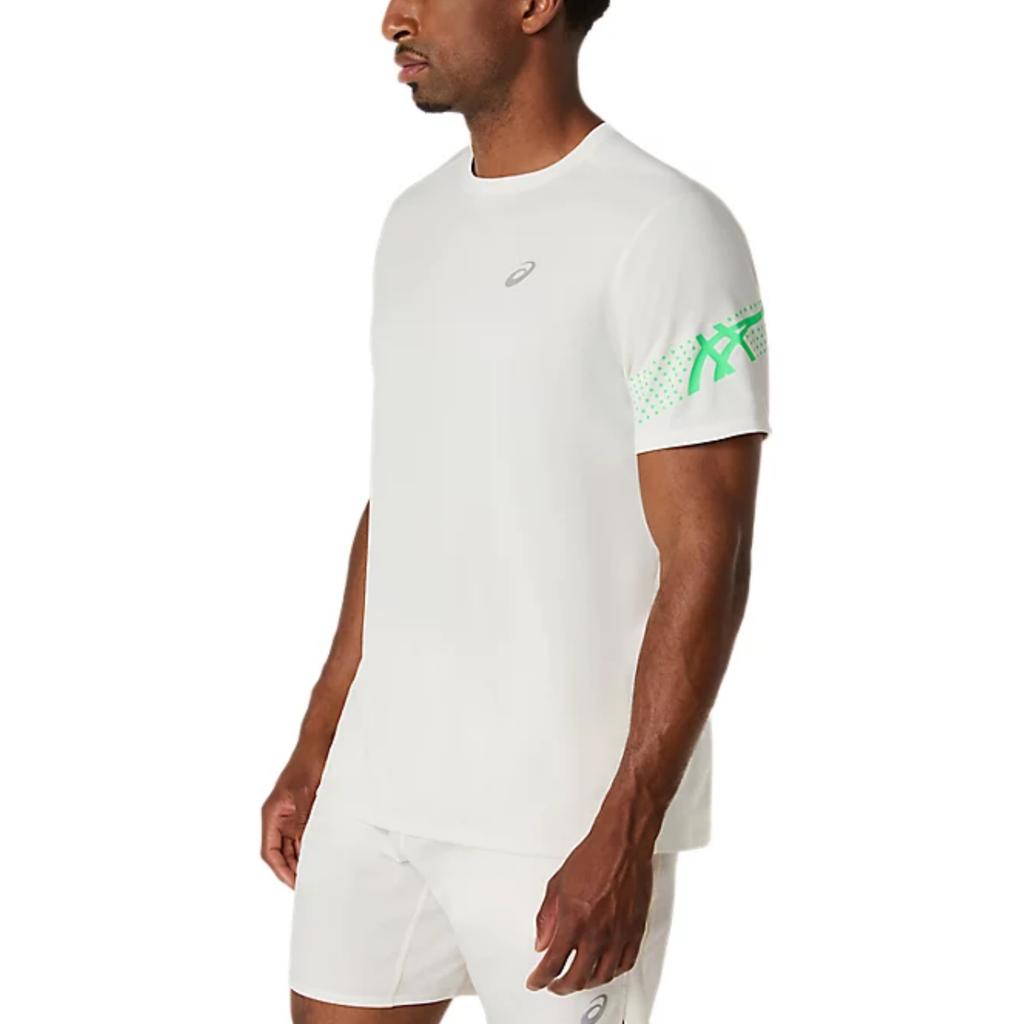 Asics Icon Solid Kurzarm Rundhals Lauf-T-Shirt Herren Oberteile 2011D458-100