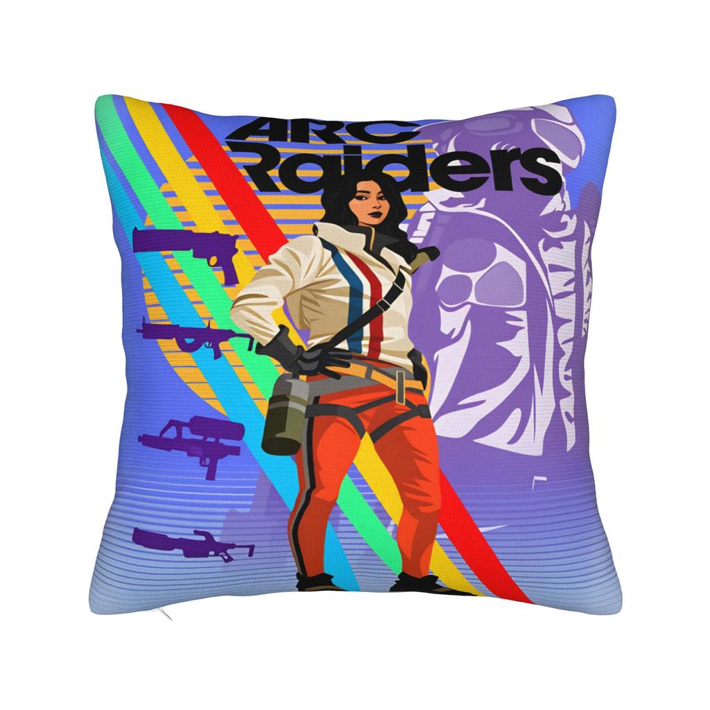 Povlak na polštář Hra Arc Raiders Pohodlný Povlak na polštář Do obývacího pokoje Pohovky Retro Trendy Povlaky na polštáře