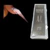 140pcs/Box Mechanical Dragon Claw Nail Forms For Extension Gel Nail Molds Nail Extension Forms For Building Gel Manicure