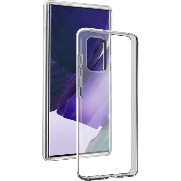 Coque en silicone - Samsung - Note 20 Ultra - Transparent - Souple - Protection arrière