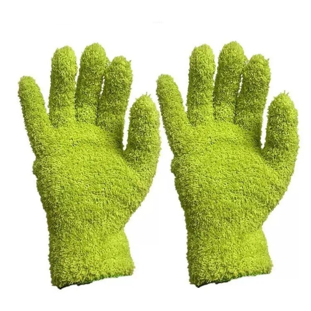 1 Pair Comfortable Microfiber Cleaning Gloves Super Soft Household Gloves  House Cleaning