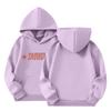 Children's Long-sleeved Loose Pullover Letter-printed Hooded Sweatshirt