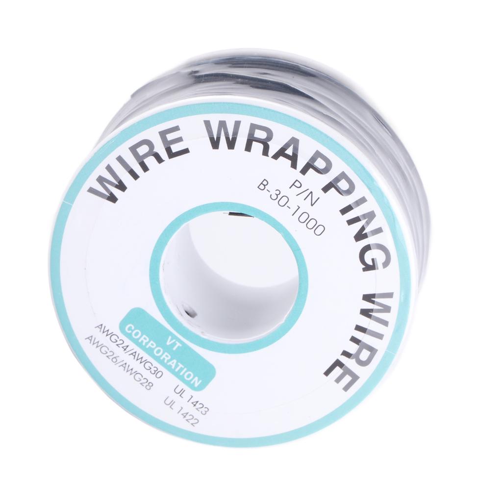 0.25mm WiRe Wrapping Single Wire Core Strand 30AWG Cable 250meter Black