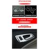 My Good Car ABS Chrom Innengriffverkleidung Innentürgriff Dekoration Zieraufkleber für Ford Kuga Escape 2013 -
