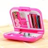 Compact Needle and Thread Sewing Kit with Case for Home Use