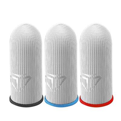 1 Pair Gaming Finger Sleeves for Mobile Game Controllers, Anti-Sweat Breathable Thumb Finger Cots for PUBG/LOL