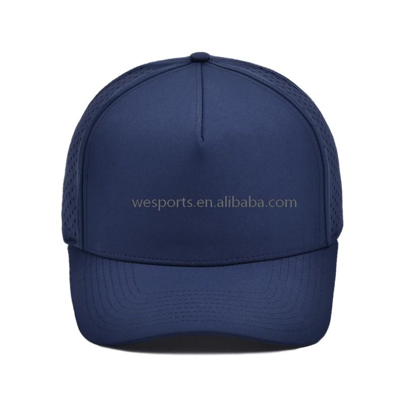 Custom Waterproof Caps High Quality 3D Embroidery Logo 5 Panel Baseball Cap Curved Brim Sport Golf Hat for Outdoor Events