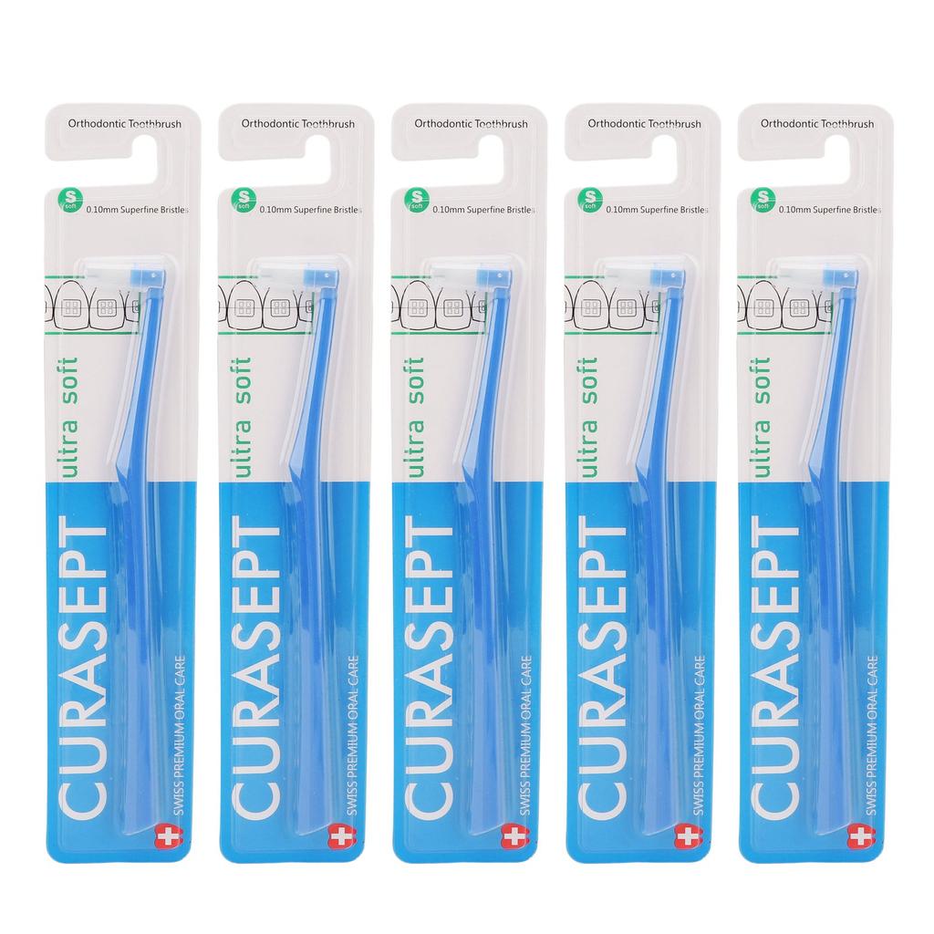 5PCS Tuft Toothbrush Soft Remove Stubborn Stains Interdental Tooth Brush for Orthodontic Patient