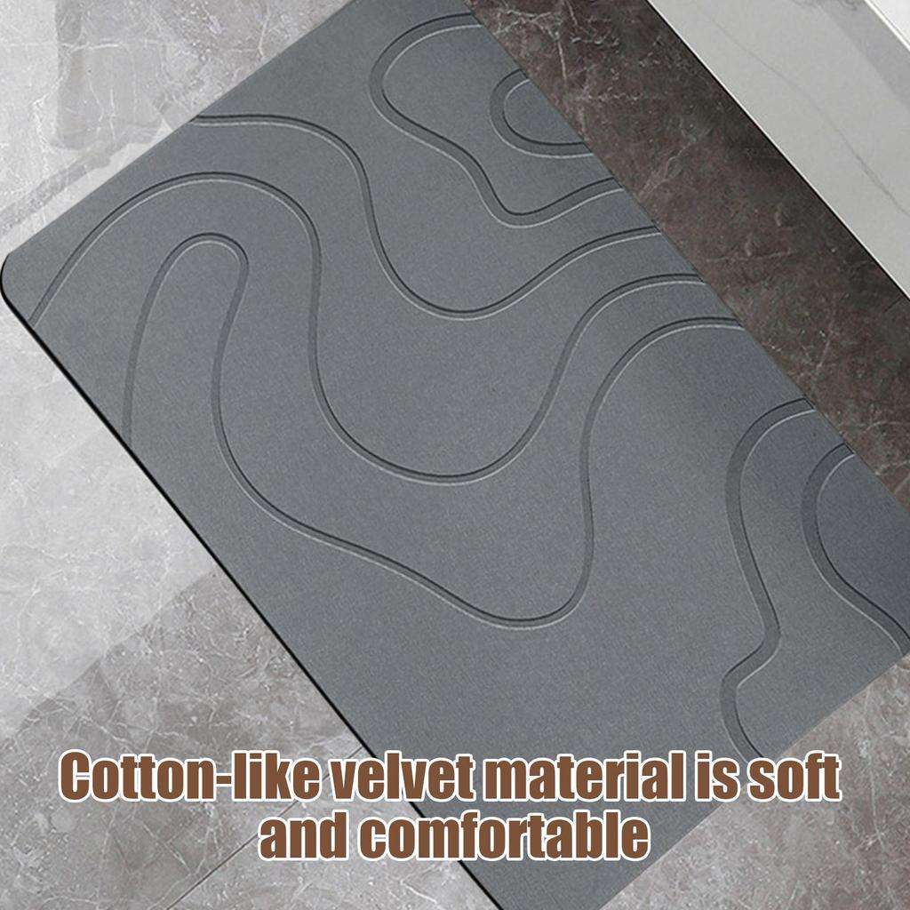 hot sale Bath Mat Drying Soft Mat Water Absorption Quick Drying Shower Mat Entryway Rugs Indoor Washable Door Mat