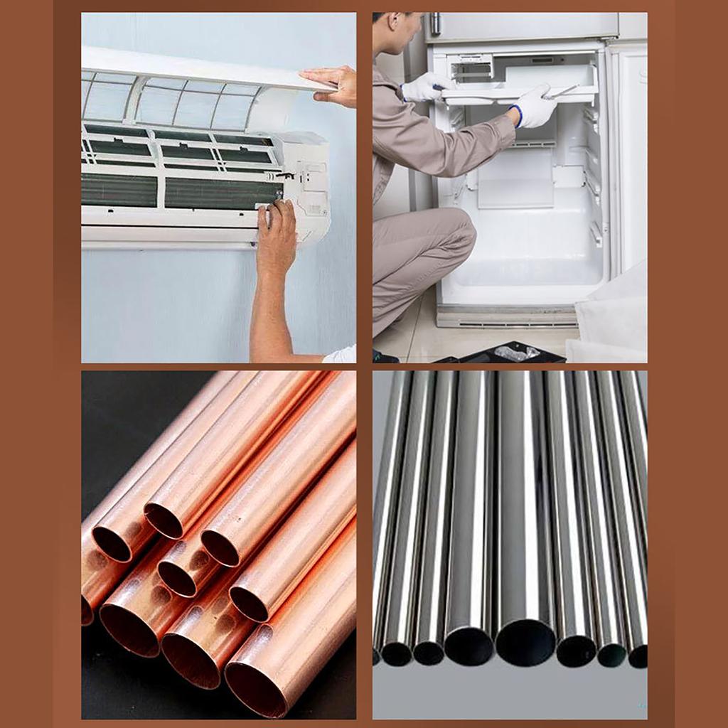 Kupferrohr-Expander, Stahlrohr-Expander-Werkzeug für die Reparatur von Klimaanlagen, Rohr-Expander-Reparatur-Werkzeuge 6mm-19mm