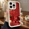 Phone Case: 2D Flat Design Suitable for iPhone 18 17 16 15 14 13 Pro Protective Case, Little Bear Desk, Perfect Christmas and Halloween Holiday Gift