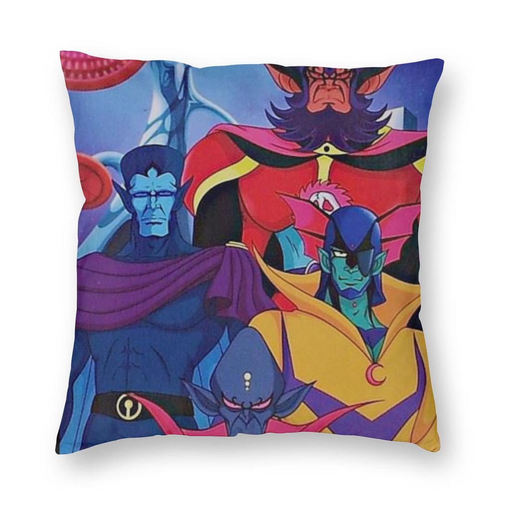 Goldrake Ufo Robot Grendizer Pillowcase Soft Polyester Cushion Cover Decorations Pillow Case Cover Home Square 40*40Cm