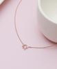 Blancier Floral Circle Bl253N1208 Women'S Necklace