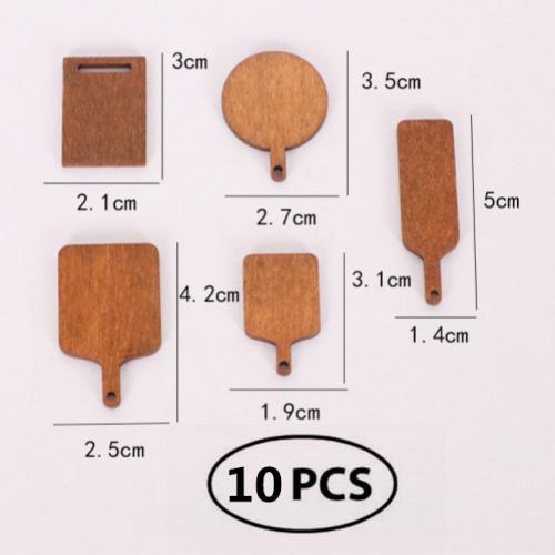 Christmas Wooden Elf Fairy Door Kit Tiny with Christmas Decoration Accessories for Mini House Furniture Christmas Decoration